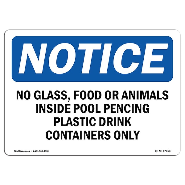 Safety Sign, OSHA Notice, 3.5" Height, OSHA-Policies-Regulati, Landscape, 10PK